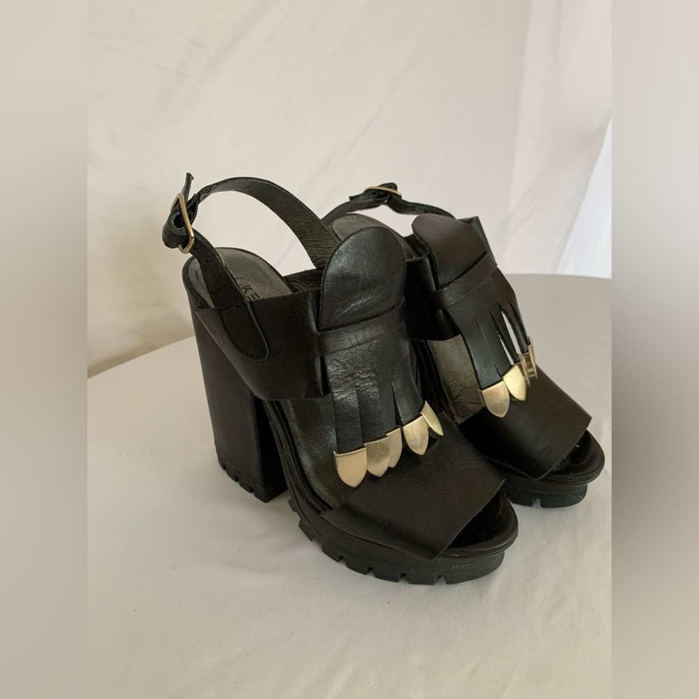 Grey City Leo High Heels